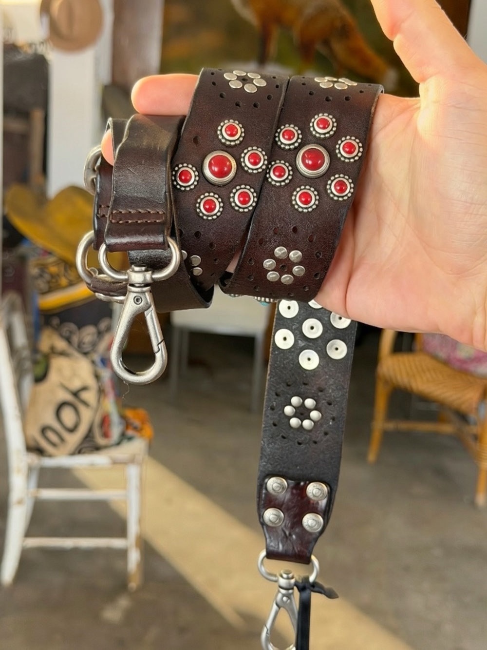 Campomaggi Adjustable Bag Strap in Moro